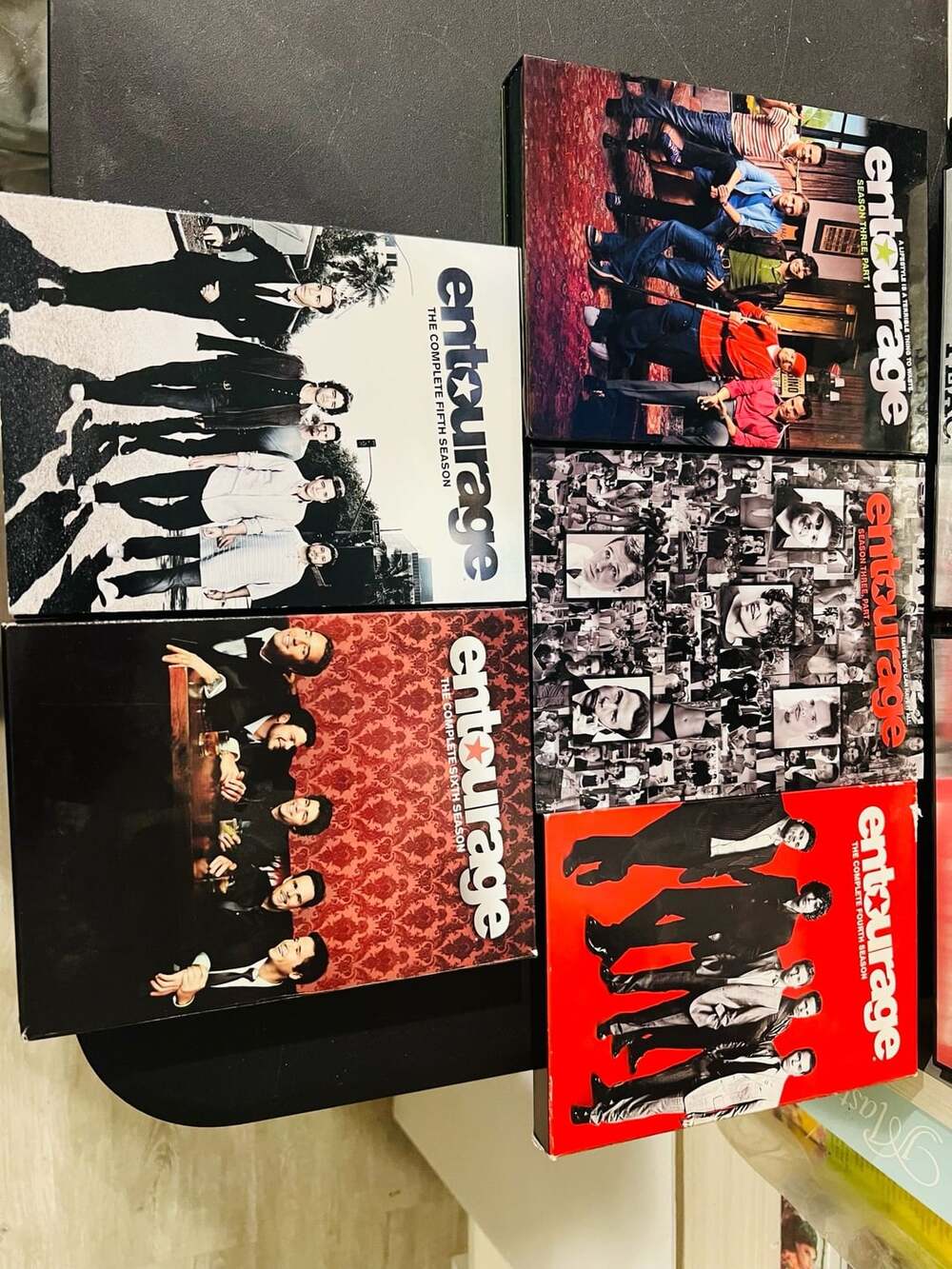 Entourage HBO Series Seasons 3-6 DVD Box Set Lot
